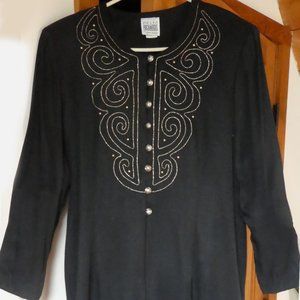 Vintage R&M Richards by Karen Kwang suit dress 16